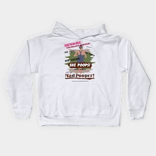 Beware the Mad Pooper Kids Hoodie